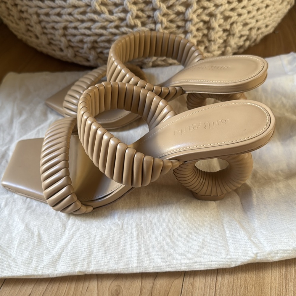 Cult Gaia Valence 90mm leather sandals - Picture 5 of 7